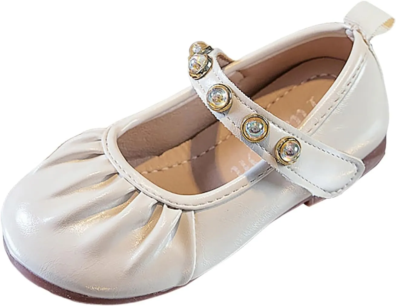 2025 Girls Casual Sandals Summer Cute Kids Loafer Shoe with Ankle Strap Comfortable Closed Toe Dressy Vacation Slippers Breathable Walking Footwear Indoor/Outdoor Fashion Party Dance Shoes
