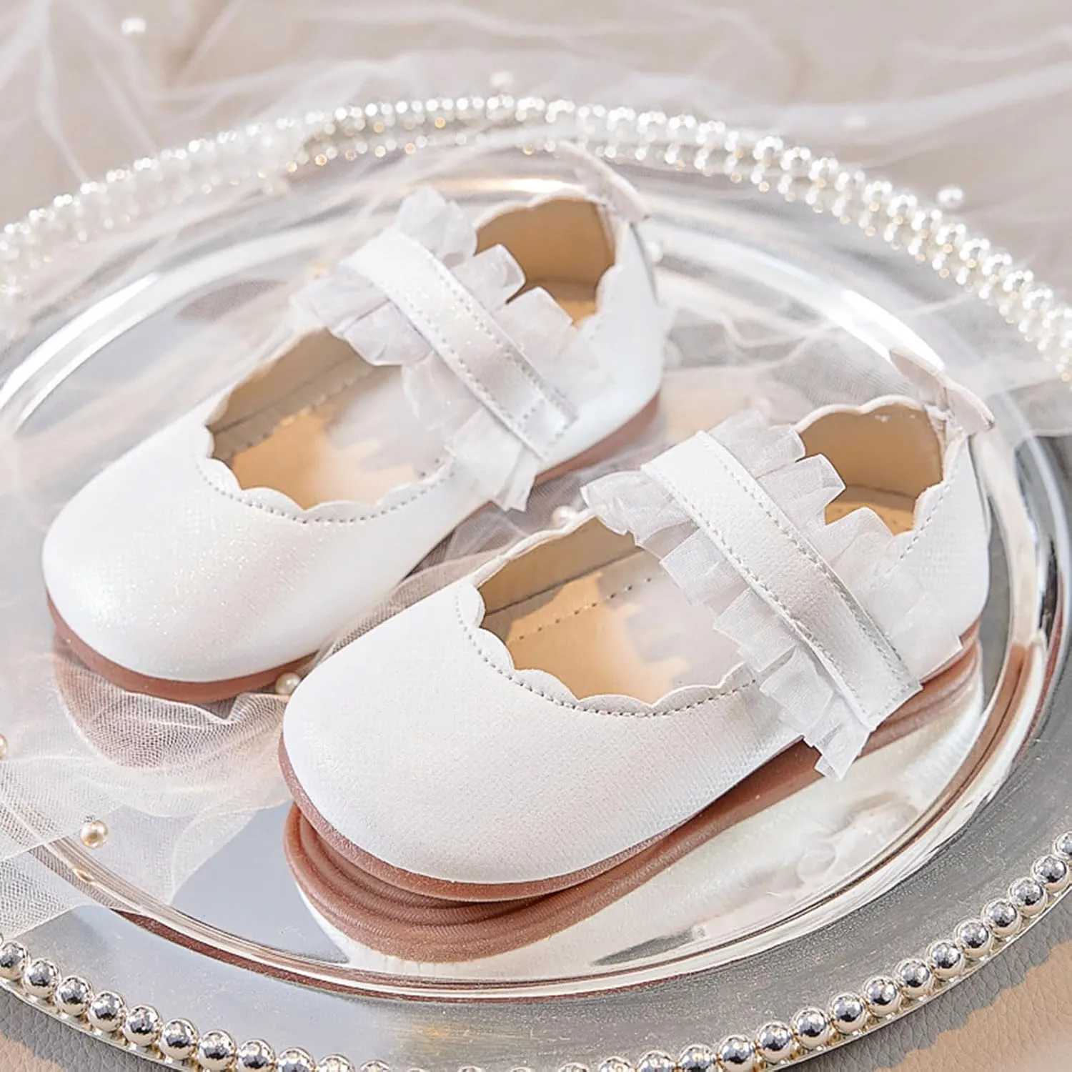 2025 Girls Casual Sandals Summer Cute Kids Loafer Shoe with Ankle Strap Comfortable Closed Toe Dressy Vacation Slippers Breathable Walking Footwear Indoor/Outdoor Fashion Party Dance Shoes