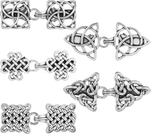 5 Pcs Vintage Sweater Swirl Cape Cloak Clips Cardigan Sweater Shawl Clasp Clips Retro Collar Brooches and Silver Shawl Pins for Dress Retro Cardigan Collar Dress Shirt Button for Girl Women