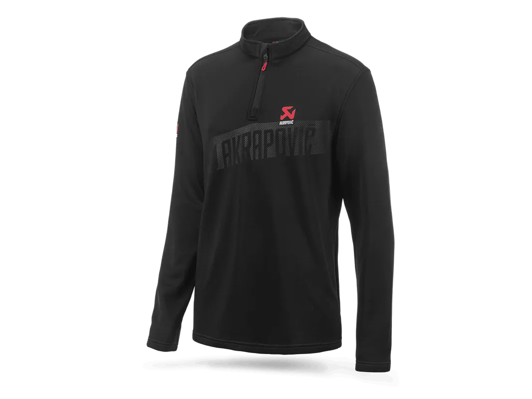 AKRAPOVIC 802209 Corpo Turtleneck Zip Black Men’s S