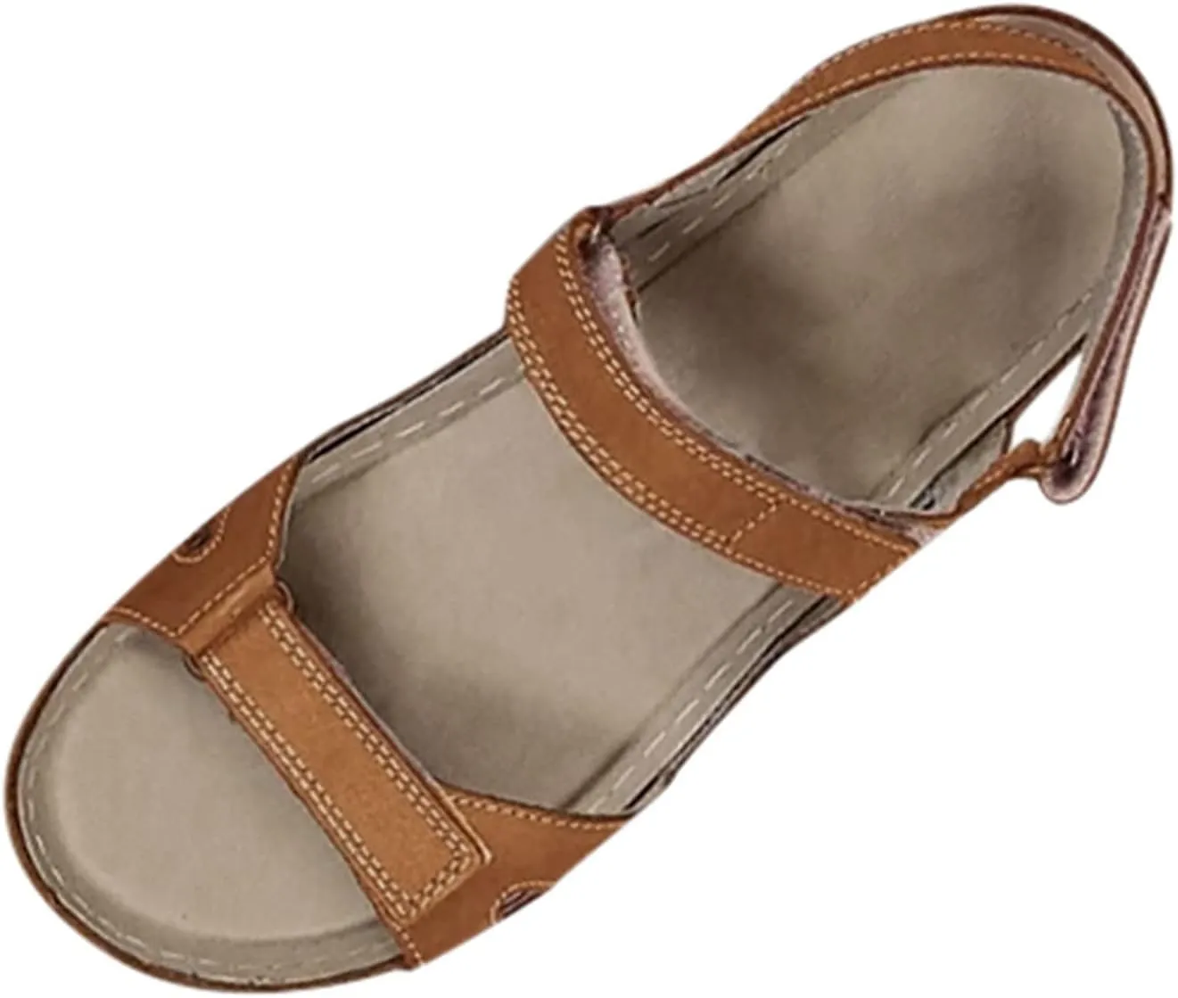 AMDBEL Platform Sandals Women Comfortable, Orthopedic Sandals for Women 2024, Wedge Sandals for Women Summer Orthopedic Platform Sandals for Women Casual Womens Beach Travel Wedge Sandals