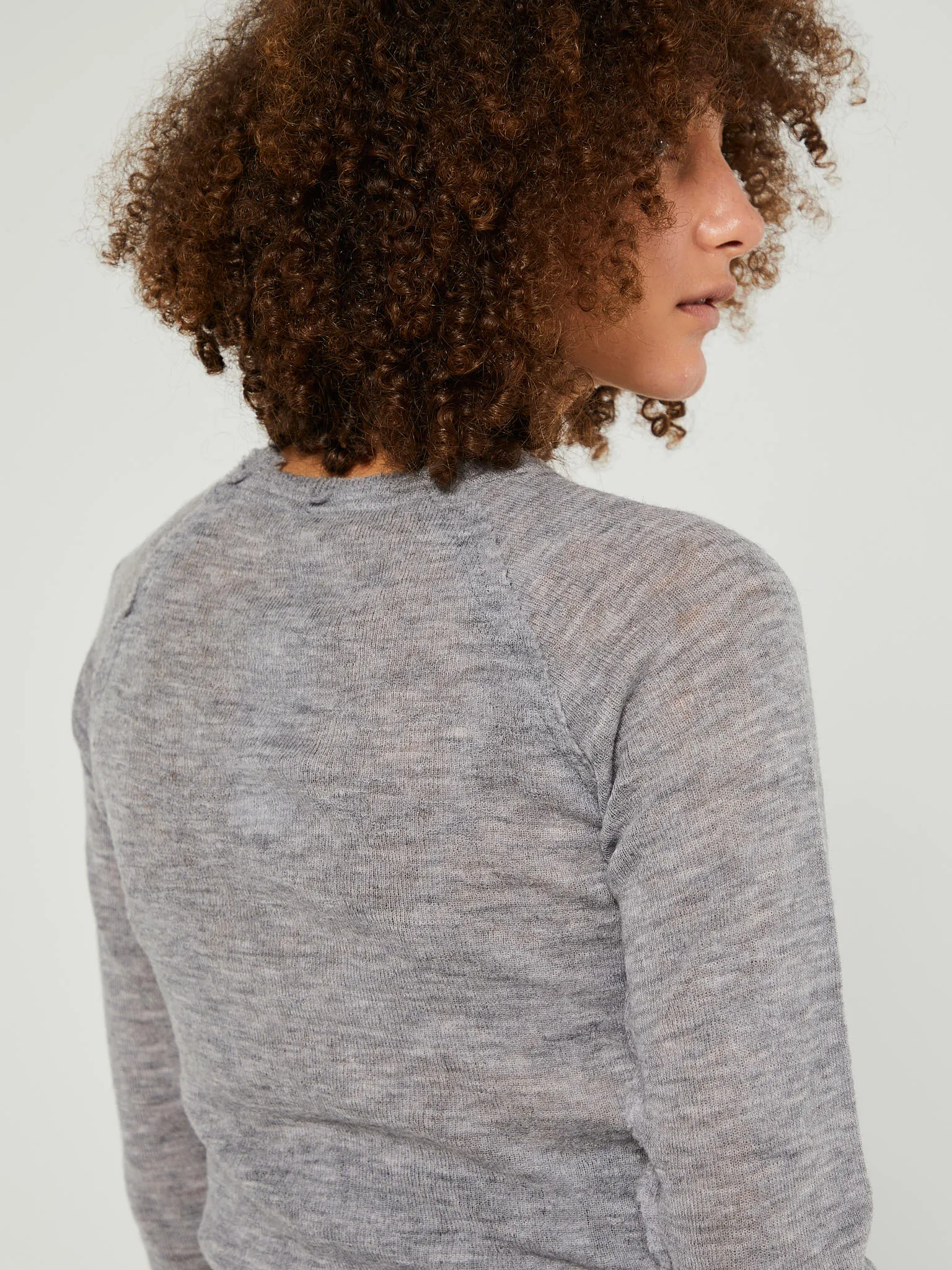 Barba Top in Grey