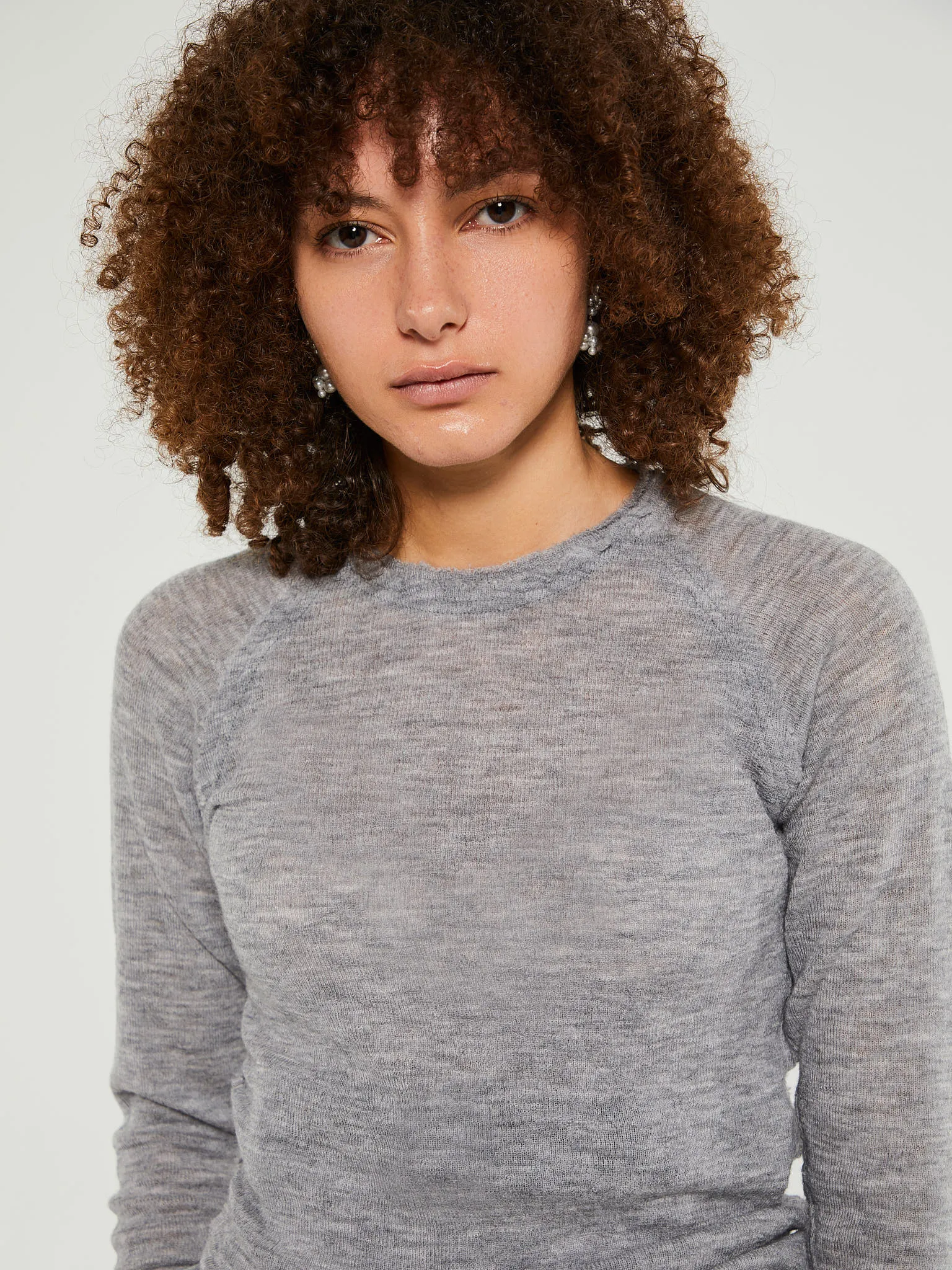 Barba Top in Grey