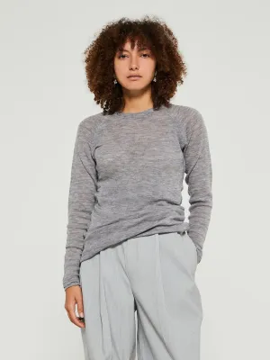 Barba Top in Grey