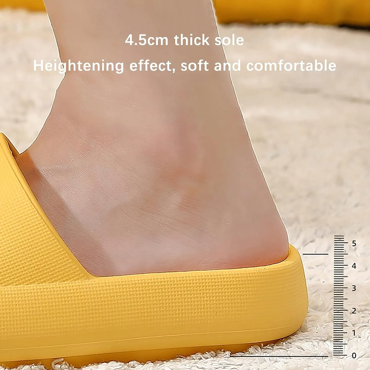 Bathroom Slippers Men Shower Shoes Women Slides for Men Slides for Women Open Toe Soft Sole Indoor Slippers
