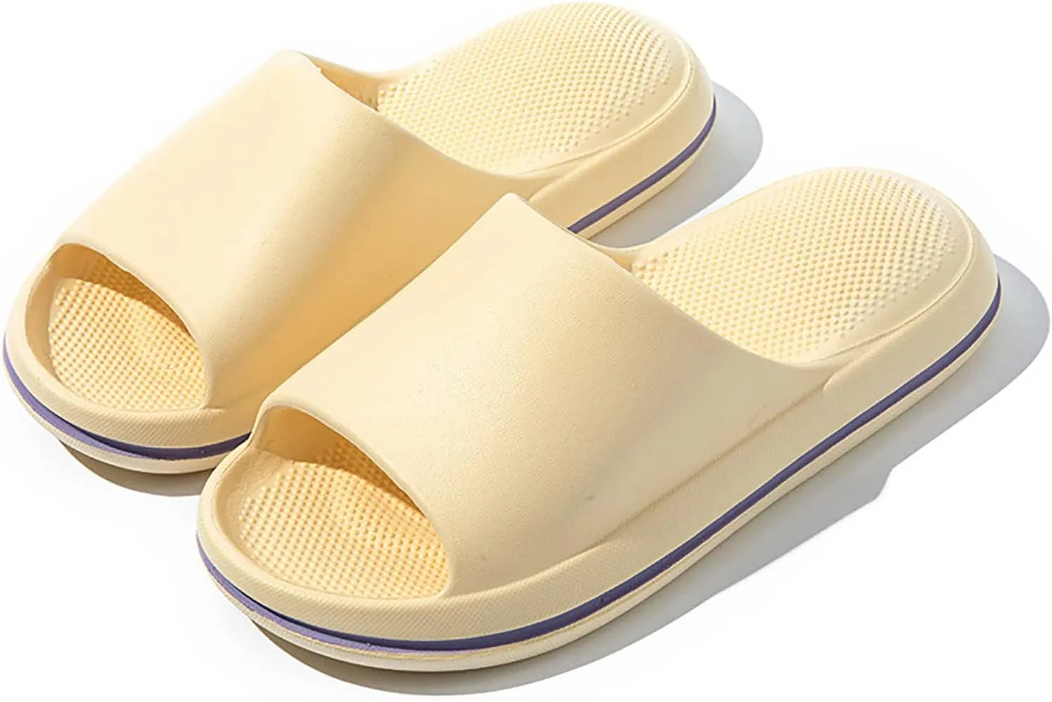 Bathroom Slippers Men Slides for Women Cloud Slippers for Men Shower Shoes Women Soft Sole Bathroom Public