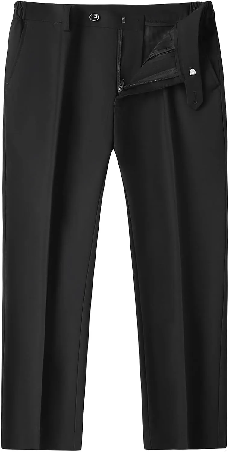 Boys Velvet Suits Slim Fit Tuxedo 2 Piece Kids Blazer Jacket Pants Formal Sizes 4-20 Fashion Ring Bearer Outfit for Wedding