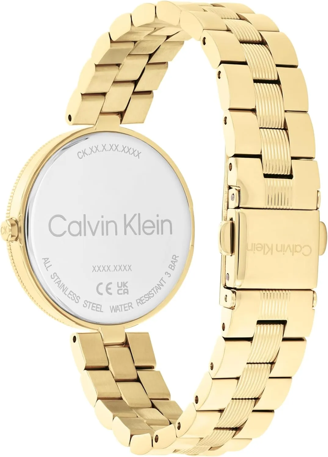 Calvin Klein Gleam - Women's 2H Quartz Watch Stainless Steel - Water Resistant 3 ATM/30 Meters - A Timeless Elegance for Her Everyday Lifestyle - 32 mm