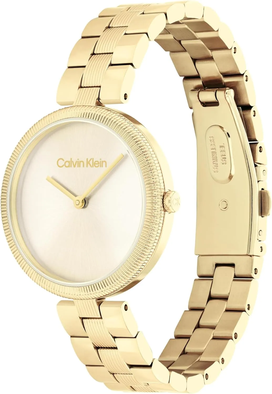 Calvin Klein Gleam - Women's 2H Quartz Watch Stainless Steel - Water Resistant 3 ATM/30 Meters - A Timeless Elegance for Her Everyday Lifestyle - 32 mm
