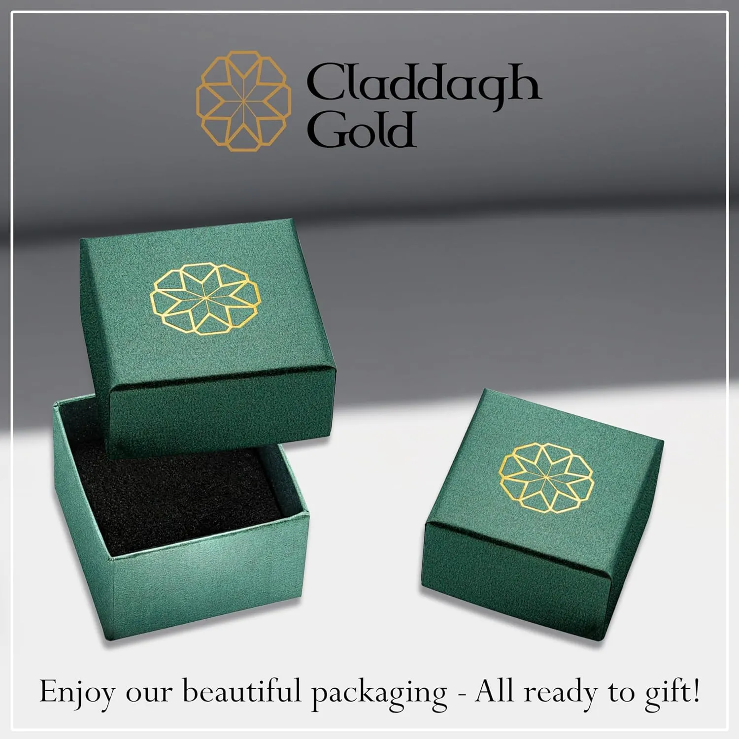 Claddagh Gold .925 Sterling Silver Cubic Zirconia Dangling Cursive Initial A-Z Charm 4/5" Pendant - Choice of Letter