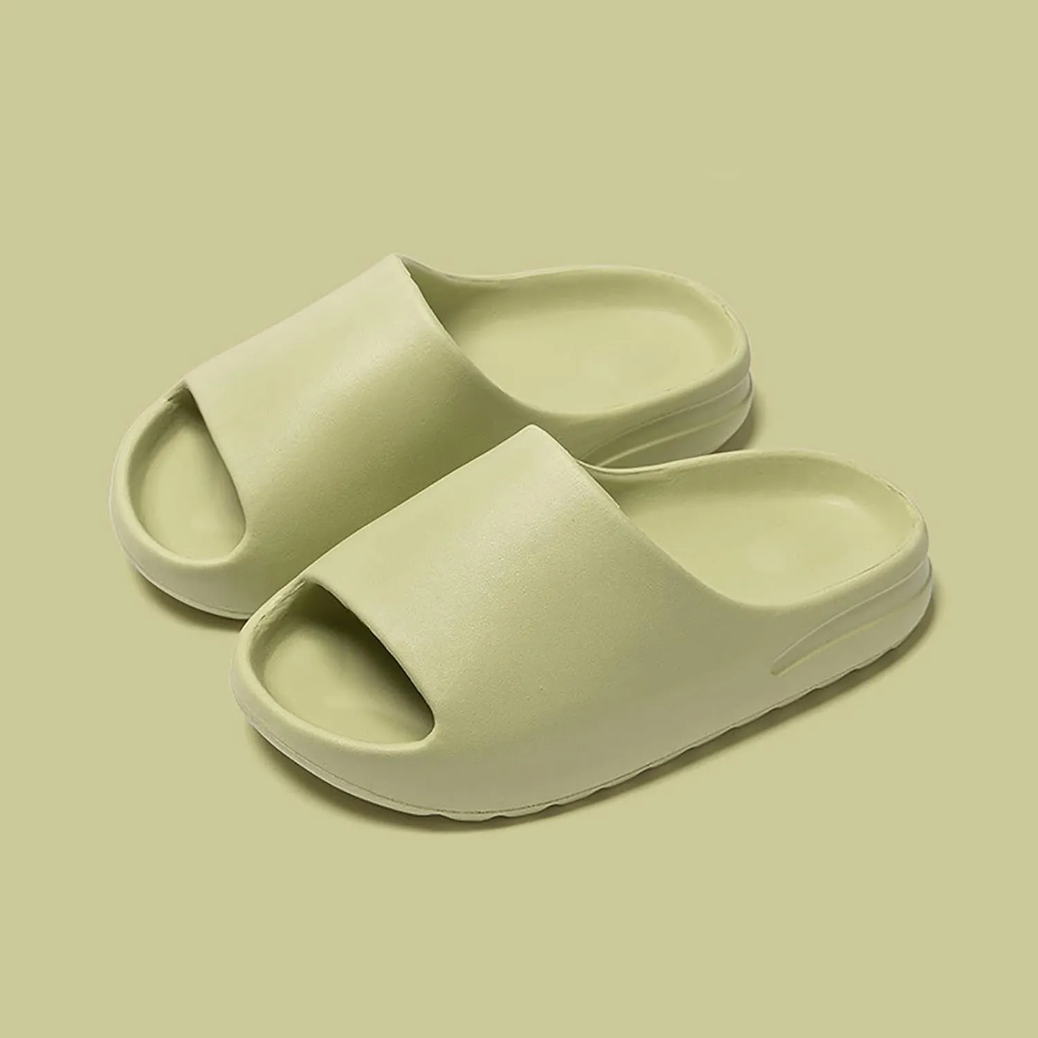 Cloud Slides for Kids Comfy Non Slip Pillow Slippers Thick Sole Summer Beach Shoes Lightweight Cushioned Slides