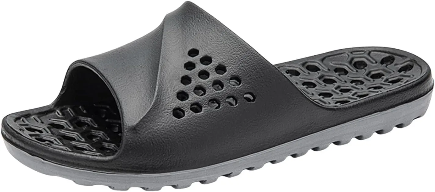 Cloud Slippers for Men Shower Shoes Women Bathroom Slippers Men Slides for Women Soft Sole Spa Living Room
