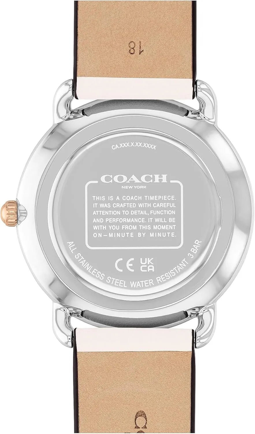Coach Elliot Women's Watch | Sleek and Minimalist in Design | Timeless Style for Any Occasion | Gifts for Her | Water-Resistant | 36 mm