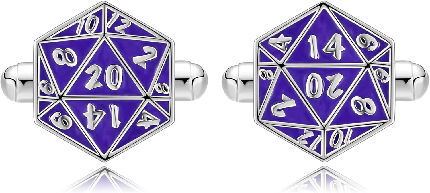 Cross/Celtic/Four Clover Leaf Cufflinks for Men Sterling Silver Obsidian/Abalone Shell Tuxedo Cuff Links for