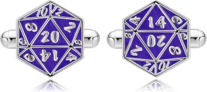Cross/Celtic/Four Clover Leaf Cufflinks for Men Sterling Silver Obsidian/Abalone Shell Tuxedo Cuff Links for
