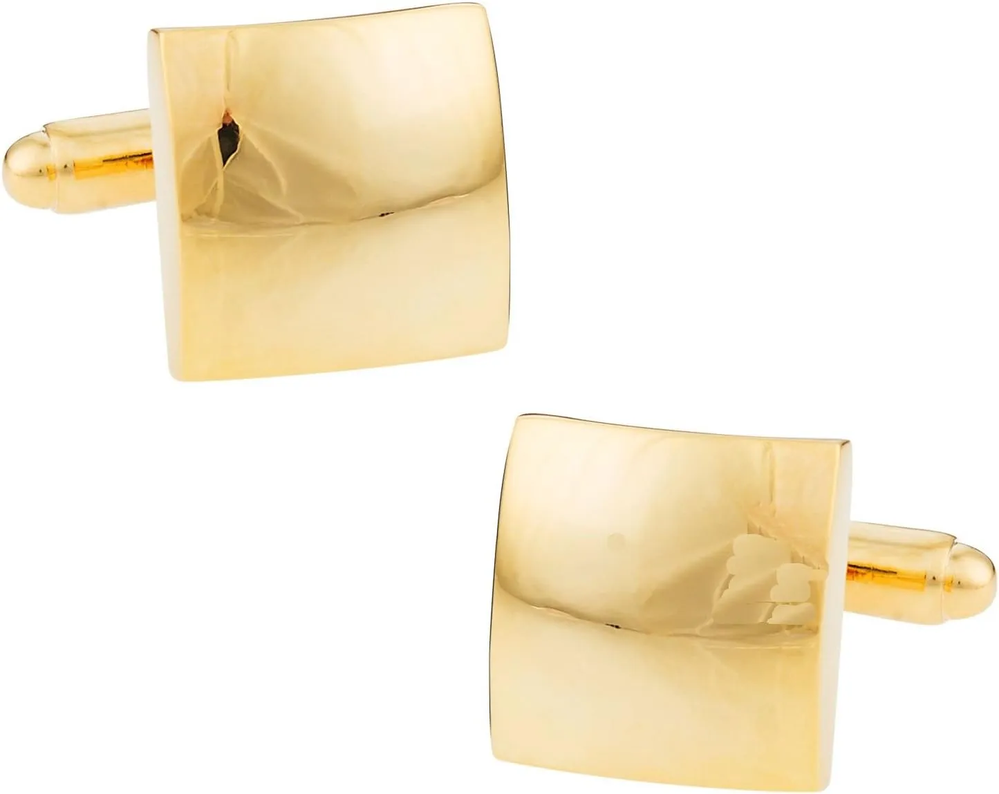 Cuff-Daddy Bold Gold Button Cufflinks with Presentation Box