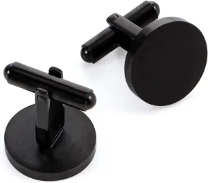 Cufflinks for Men, Driew Cufflinks Blank Cufflink Cuff Links men Flat Pad Blank Setting Tray 1 Pair,Round