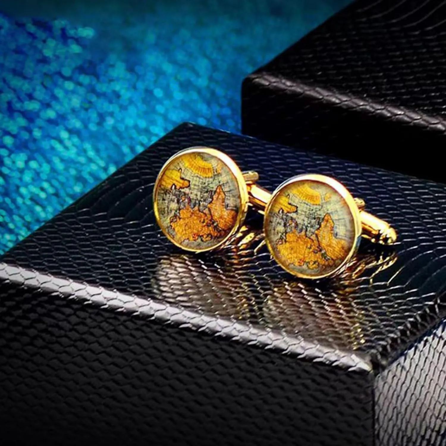 Cufflinks for Men with Gift Box,Cuff Links Wedding Business Party French Shirt Accessories Gifts