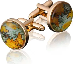 Cufflinks for Men with Gift Box,Cuff Links Wedding Business Party French Shirt Accessories Gifts