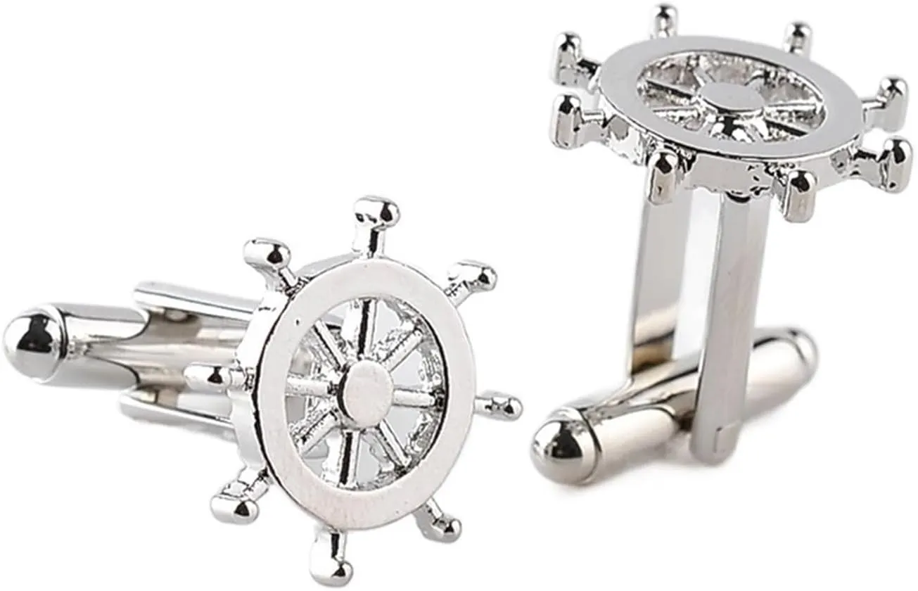 Cufflinks Silver Cufflinks Men's Cufflinks Men's Shirts Cufflinks Jewelry gemelli Camicia Uomo