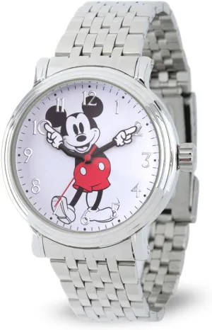 Disney Mickey Mouse Adult Vintage Articulating Hands Analog Quartz Watch