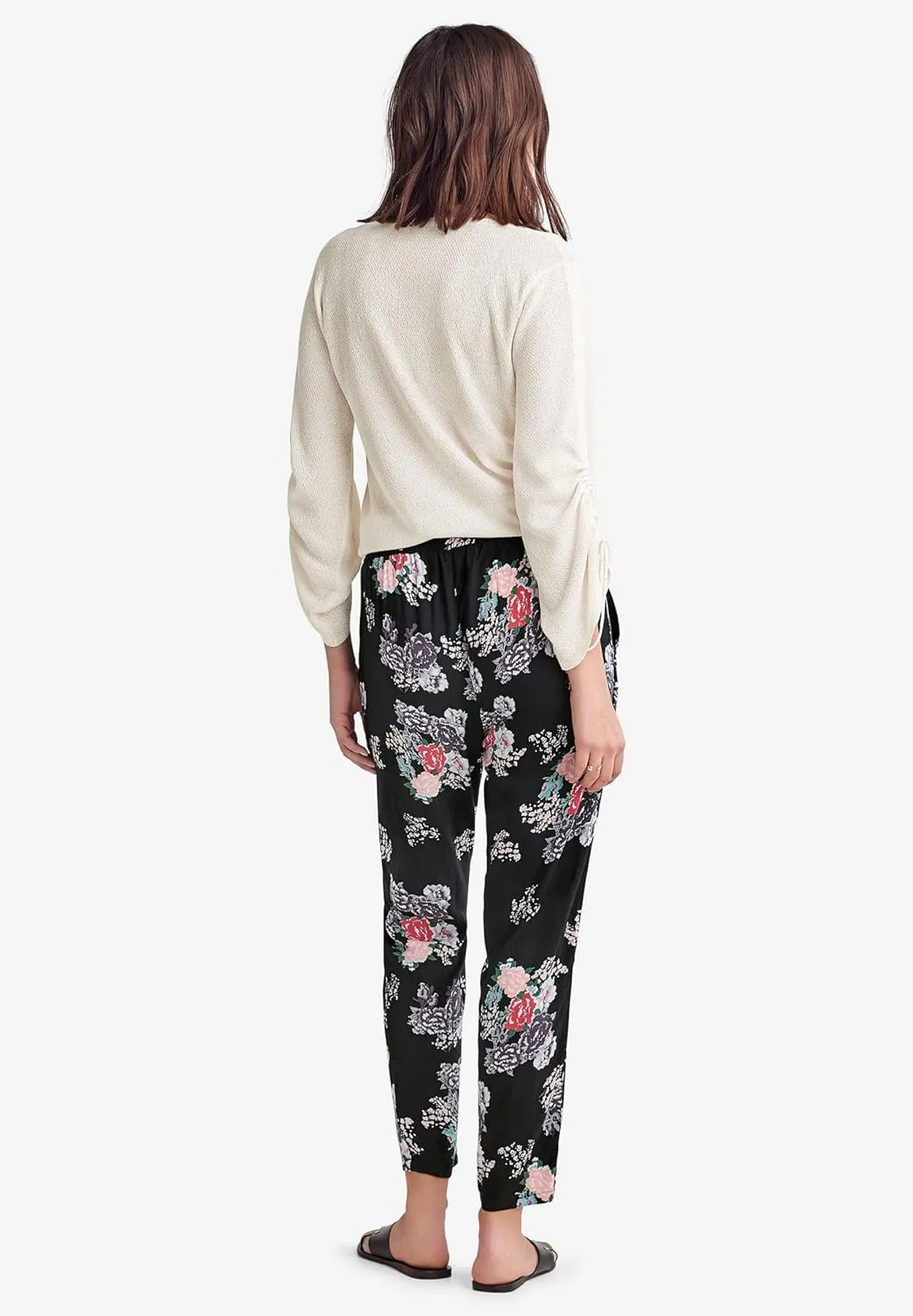 ellos Plus Size Woven Soft Pants