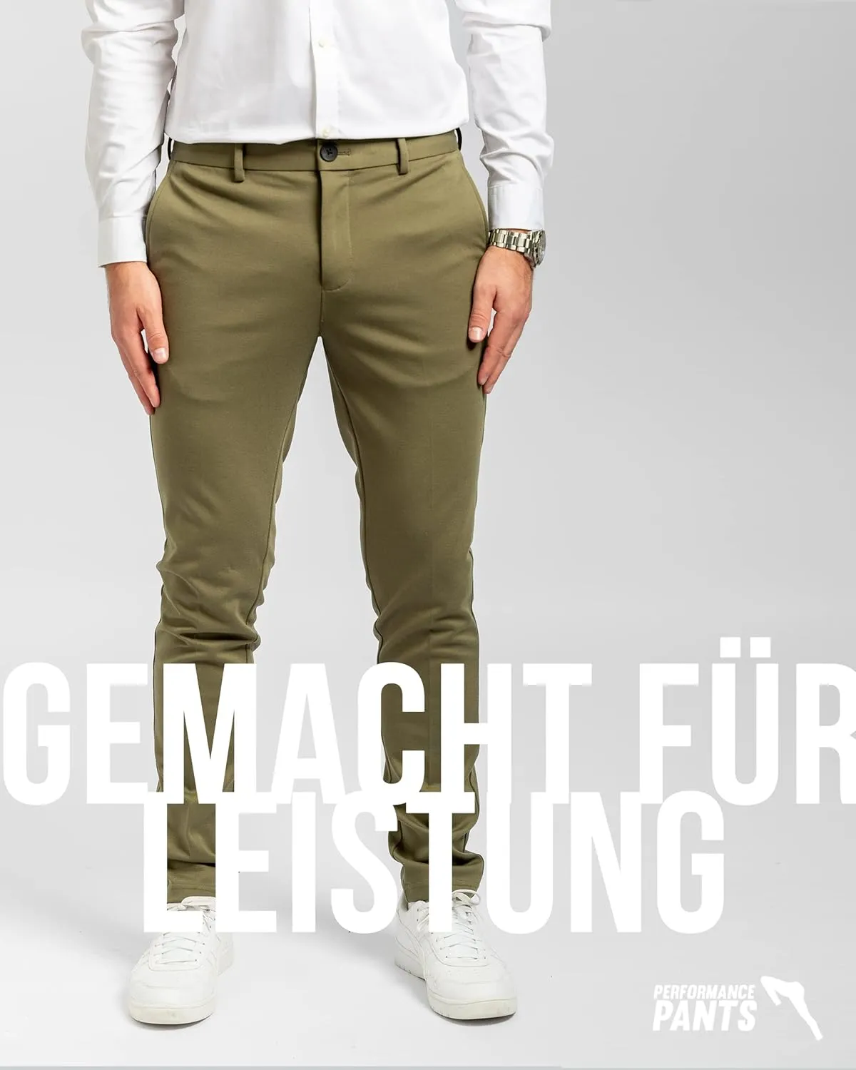 for Men, Slim Fit, Stretch - Comfortable and Modern Mens Trousers with Stretch for Suits, Business, Casual