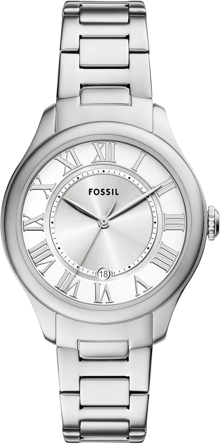 Fossil Women's Gilmore Three-Hand Date Stainless Steel Watch