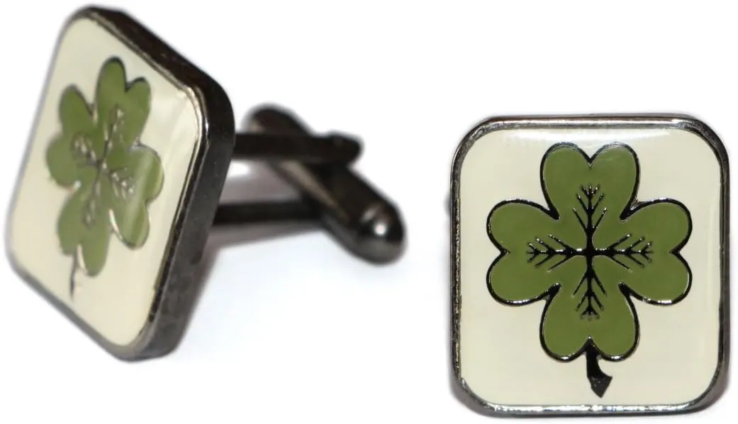Four-Leaf Clover Cufflinks