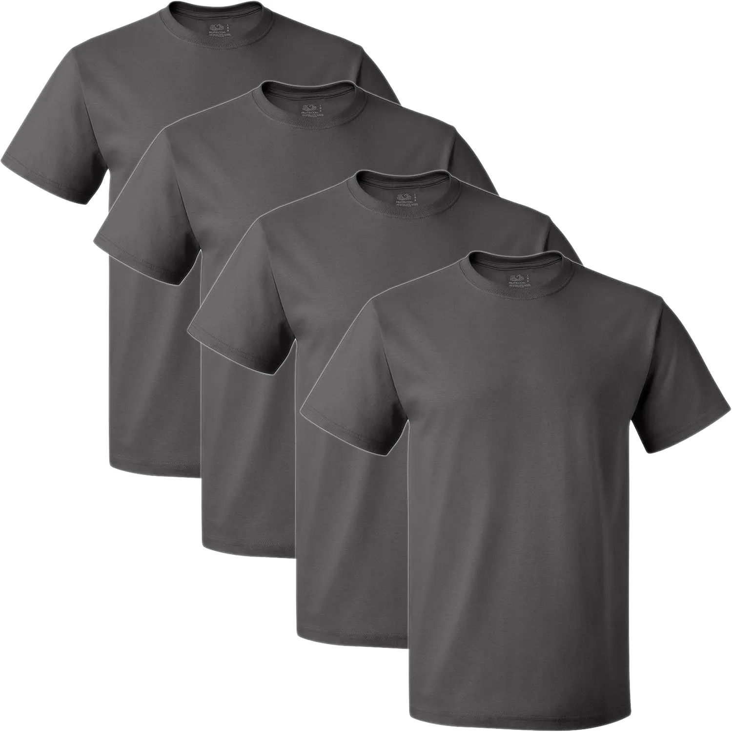 Fruit of the Loom Men's Lightweight Cotton Tees (Short & Long Sleeve)