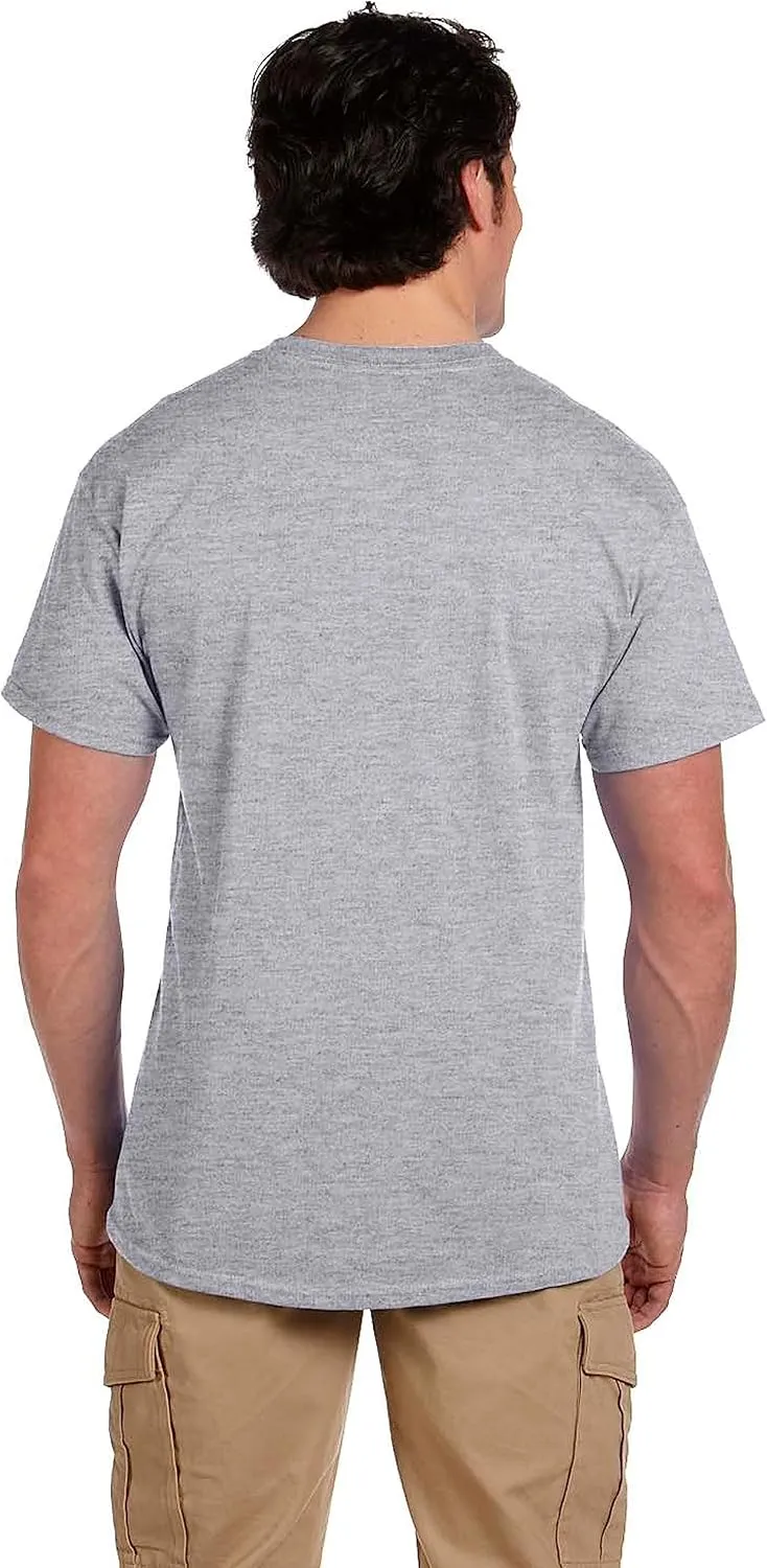 Fruit of the Loom Men's Lightweight Cotton Tees (Short & Long Sleeve)