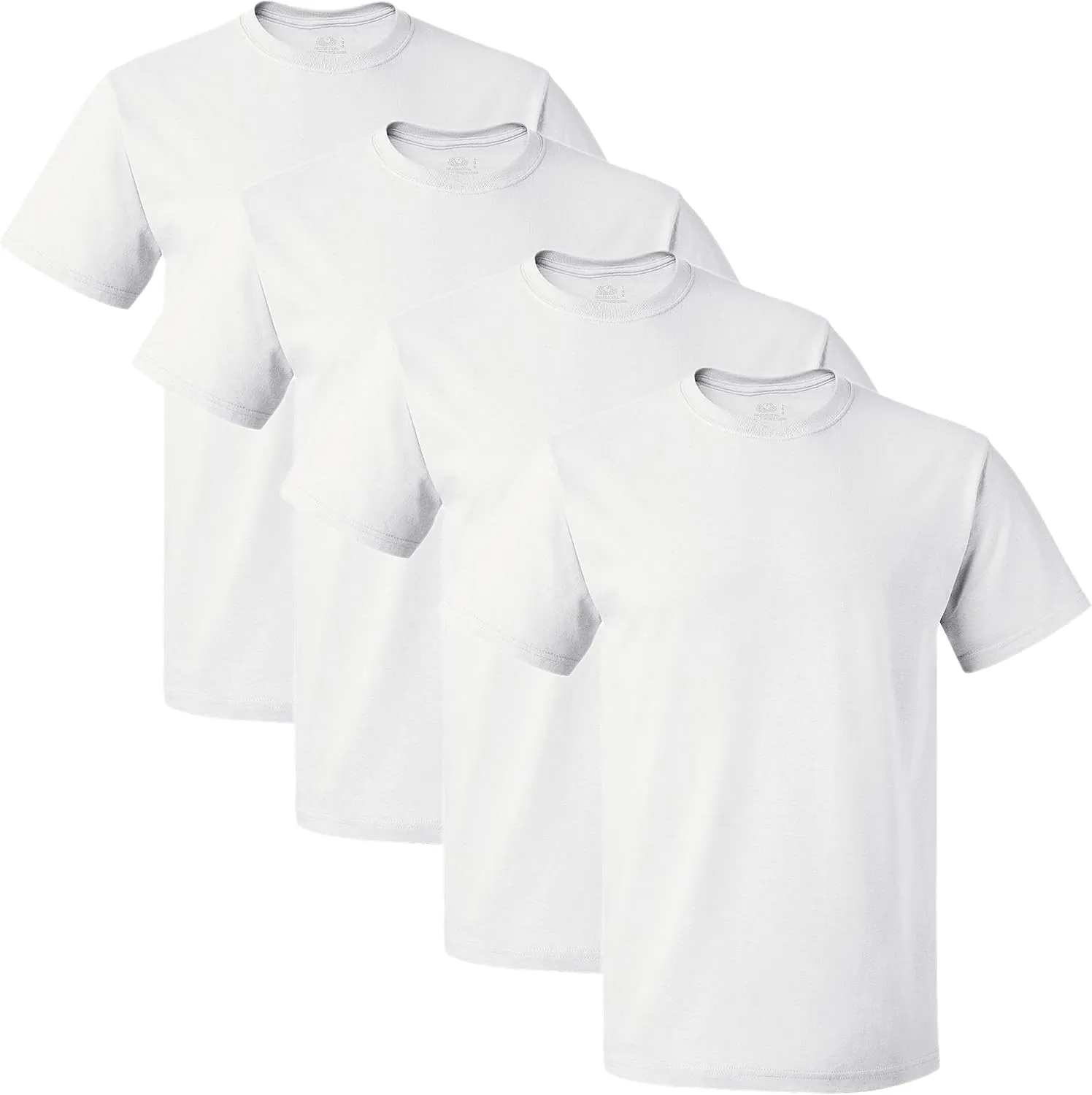 Fruit of the Loom Men's Lightweight Cotton Tees (Short & Long Sleeve)