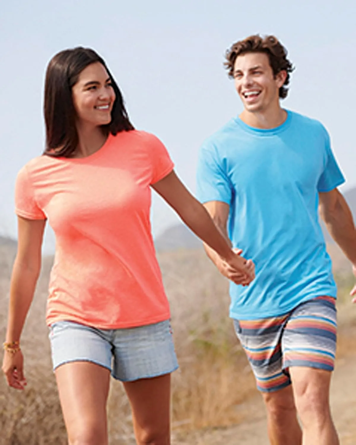 Fruit of the Loom Men's Lightweight Cotton Tees (Short & Long Sleeve)