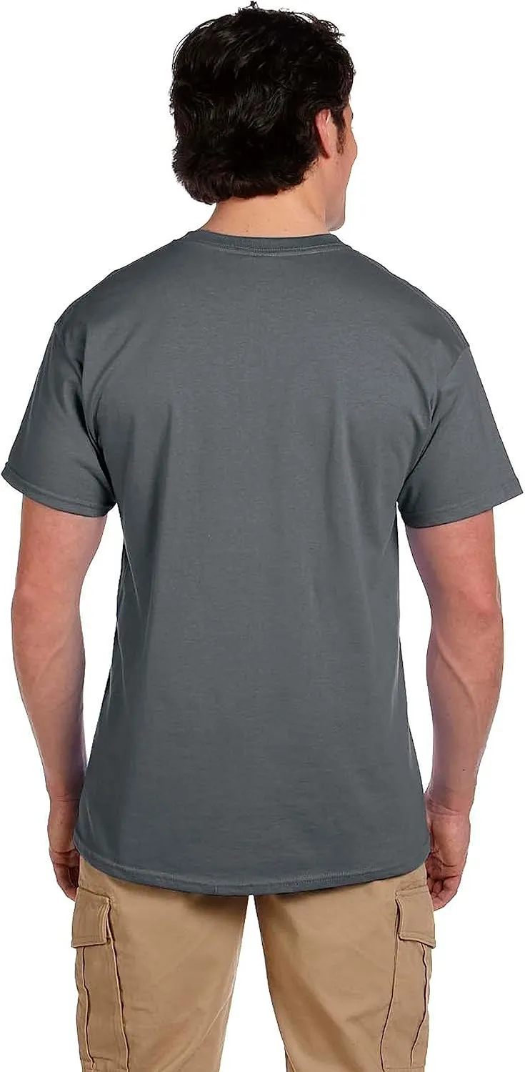 Fruit of the Loom Men's Lightweight Cotton Tees (Short & Long Sleeve)