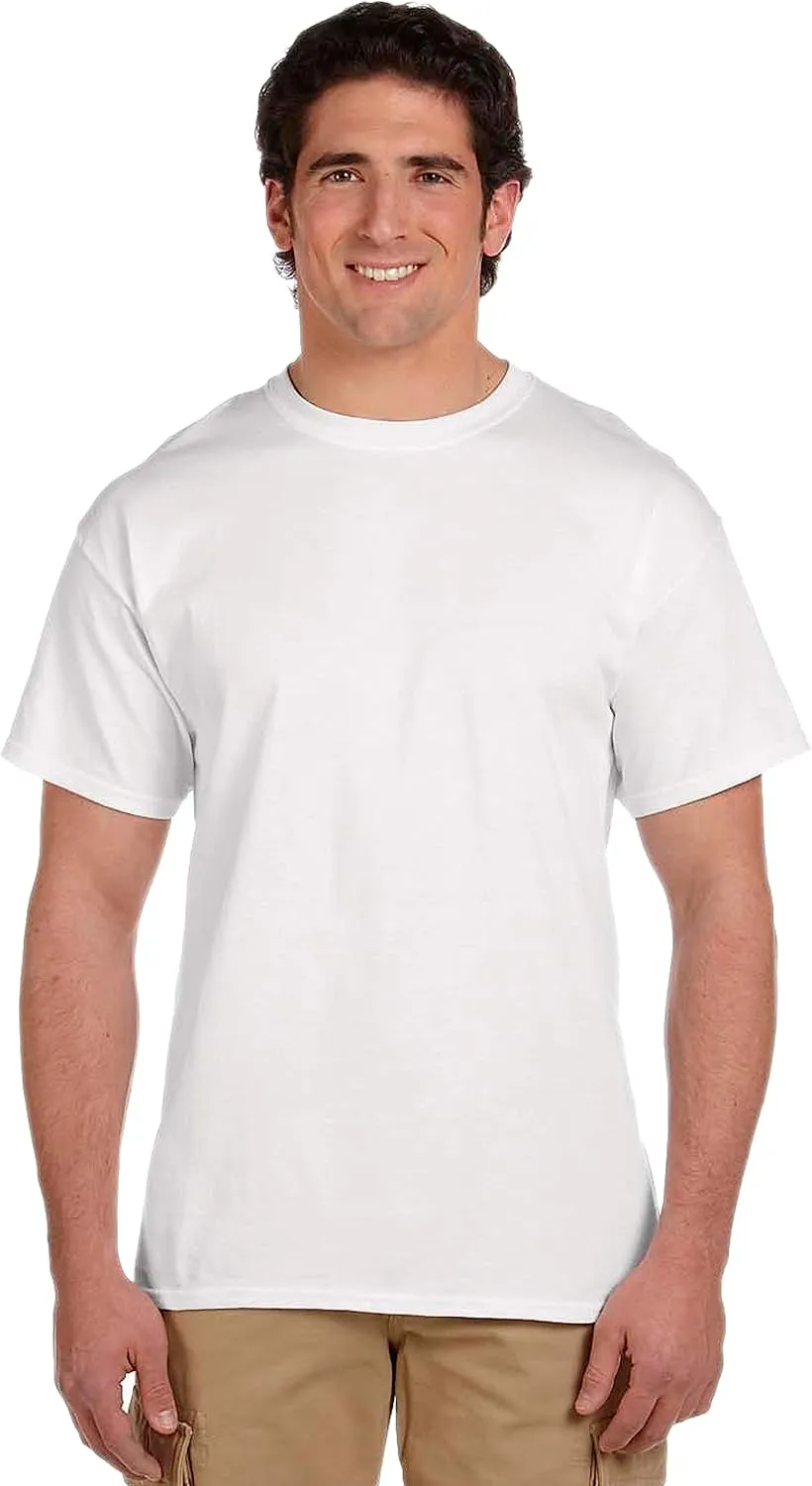 Fruit of the Loom Men's Lightweight Cotton Tees (Short & Long Sleeve)