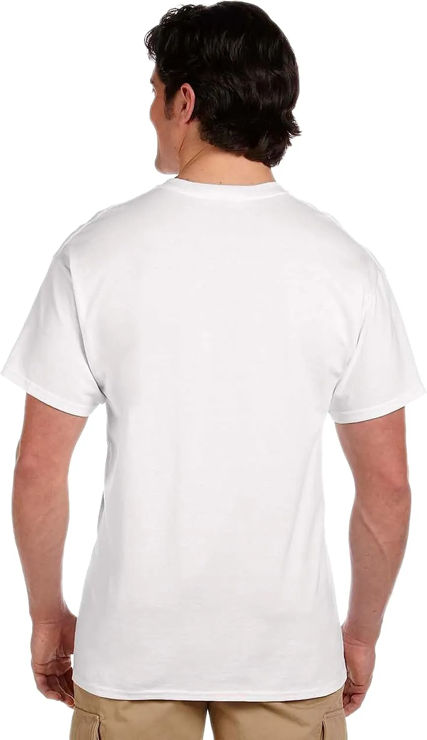 Fruit of the Loom Men's Lightweight Cotton Tees (Short & Long Sleeve)