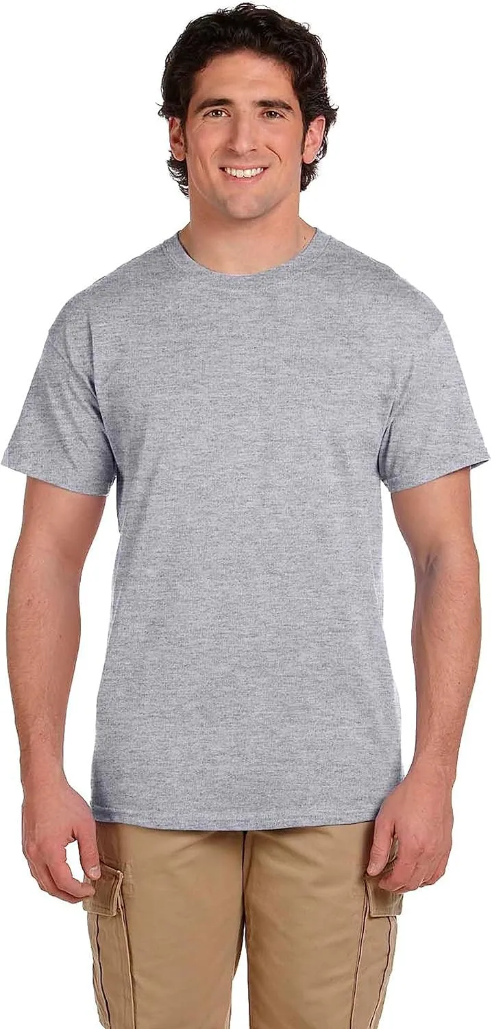 Fruit of the Loom Men's Lightweight Cotton Tees (Short & Long Sleeve)