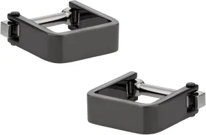 Gunmetal Wrap Around Cufflinks with Travel Presentation Gift Box