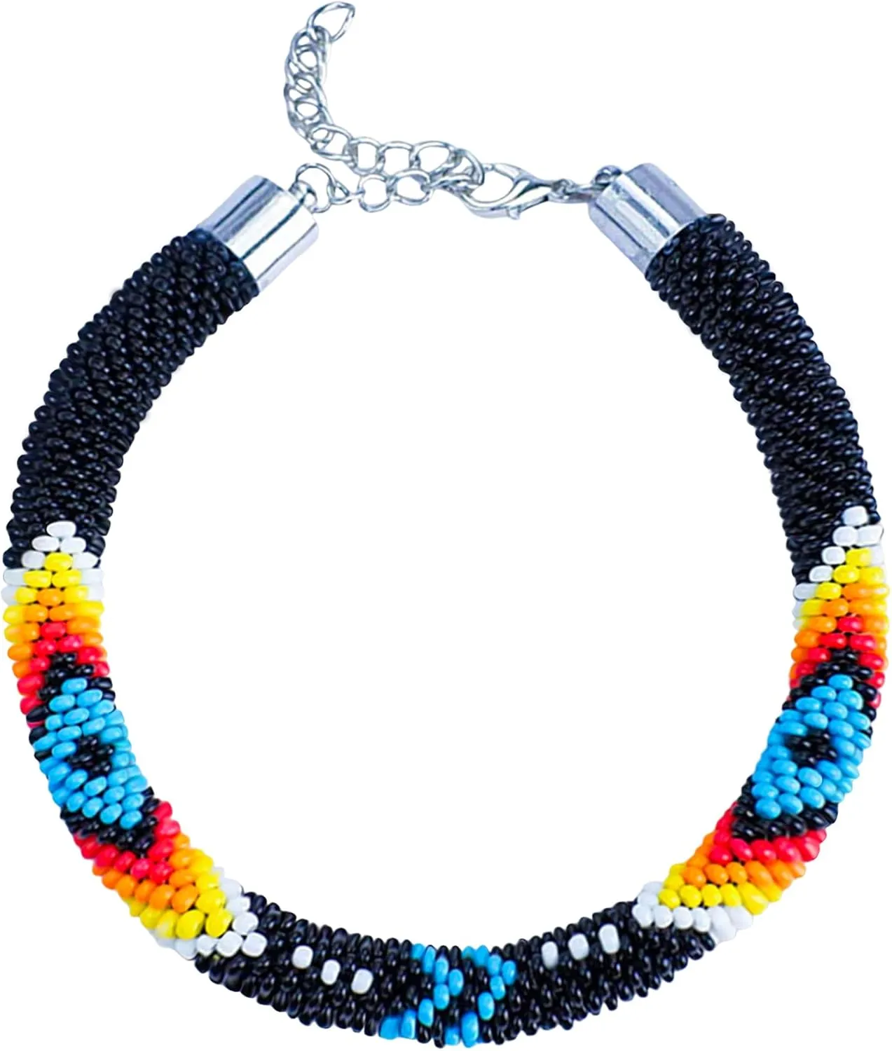 Handmade Bracelet Native American Style Seed Beaded Hard Cuff Bracelet Gifts For Women/Teen