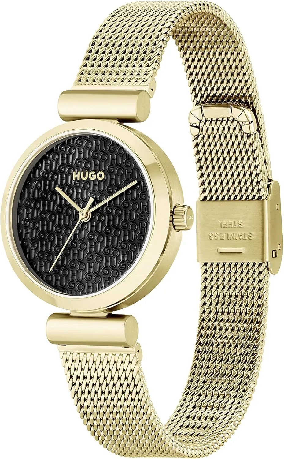 HUGO #Sweet Women's Ionic Plated Steel Watch, (Model: 1540129), Gold