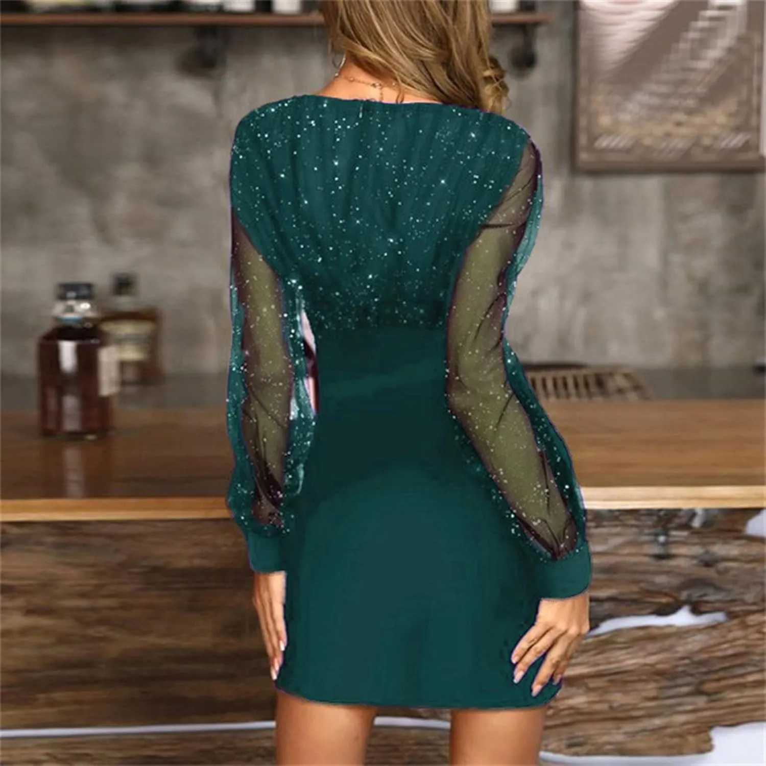Hvyesh Sparkly Fringe Dresses for Women 2024 Sexy Fringe Tassel Club Party Prom Mini Strap Dress Sleeveless Sequin Dress