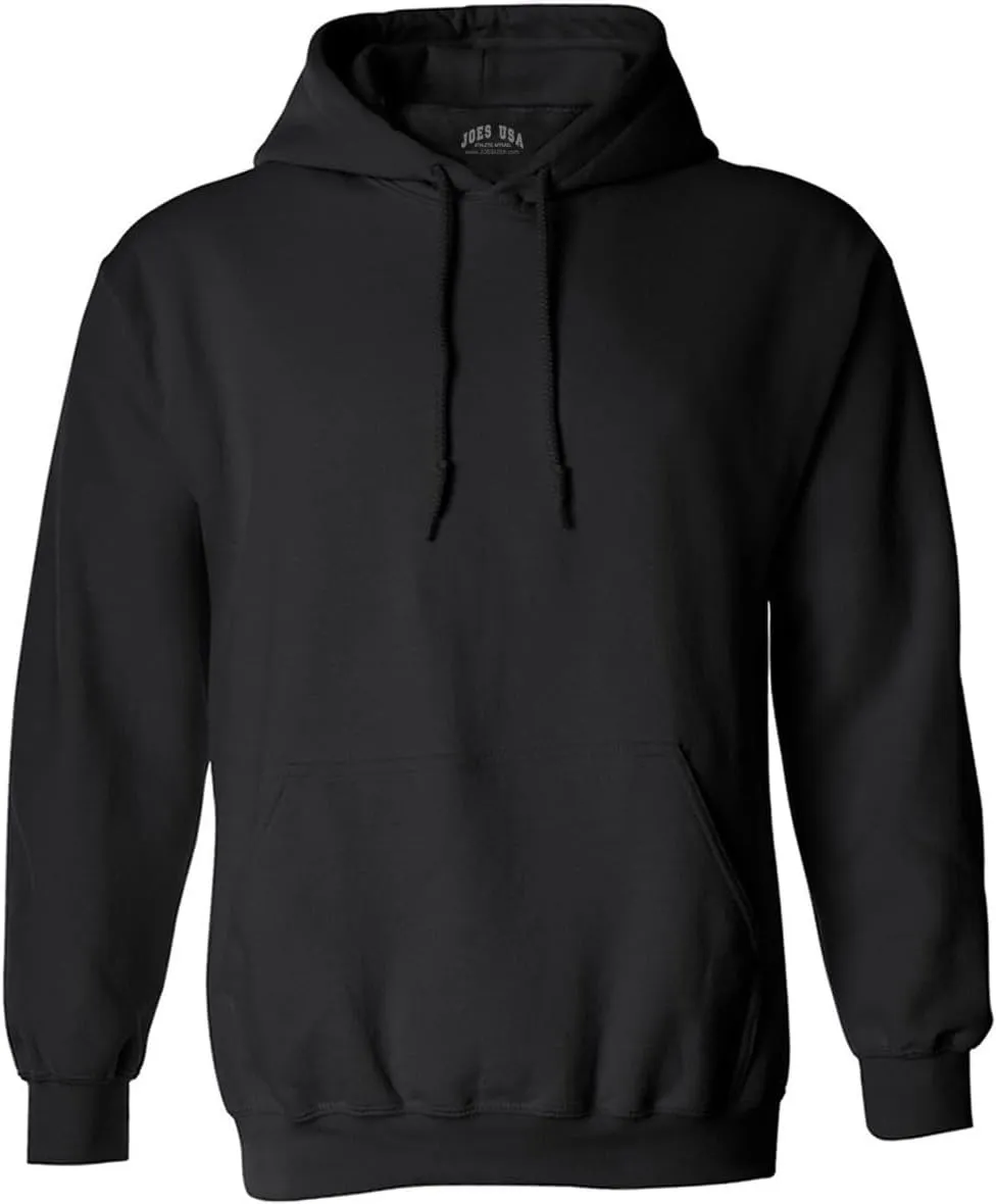 Joe's USA Men's Hoodies Soft & Cozy Hooded Sweatshirts in 37 Colors:Sizes S-5XL