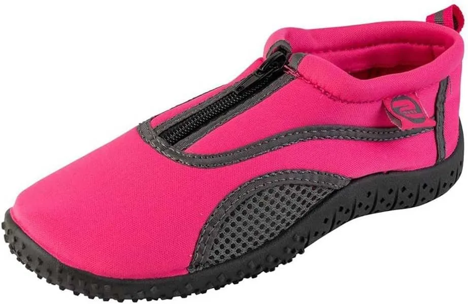 Kids Aqua Sock Wave Water Shoes - Waterproof Slip-Ons for Pool, Beach and Sports