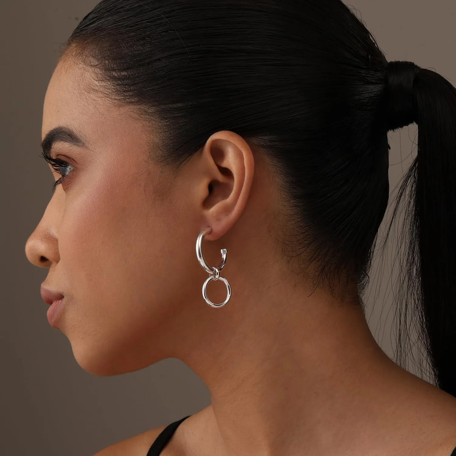 LeCalla 925 Sterling Silver T-Bar Earrings for Women | Women's Bar Earrings jewelry | Bar Drop Dangle Earrings Gift for Birthday Christmas