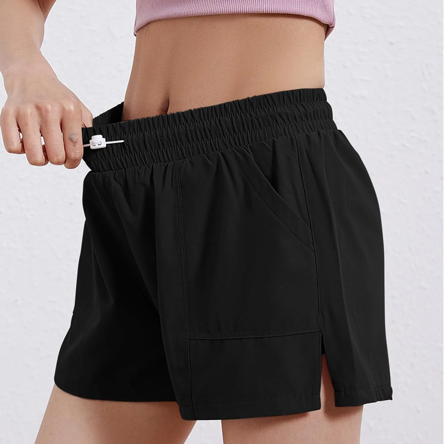 Loose Shorts for Women Lightweight Smooth Sports Breathable Quick Dry Short Pants Gym Running Athletic Tennis Skirt
