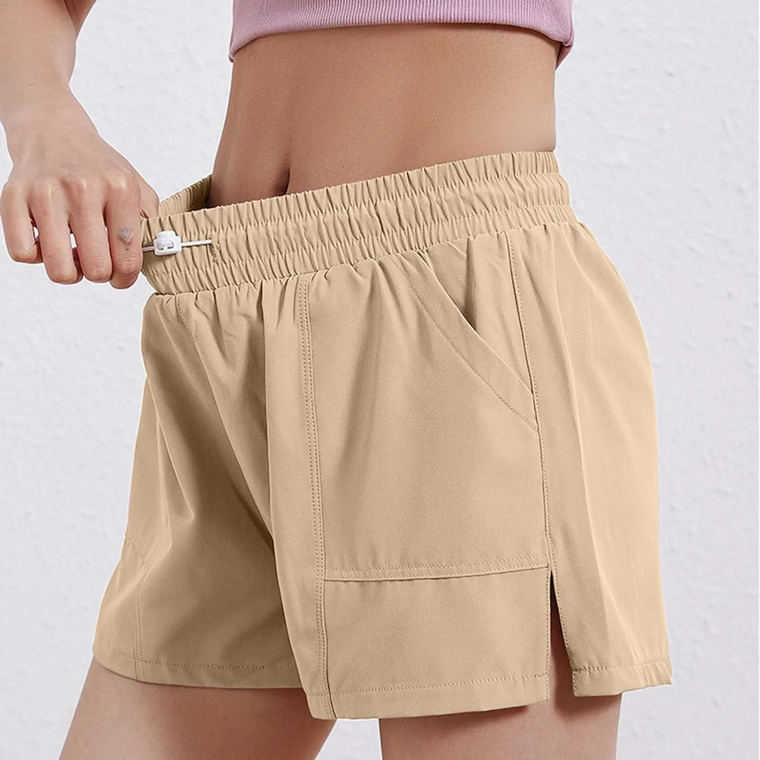 Loose Shorts for Women Lightweight Smooth Sports Breathable Quick Dry Short Pants Gym Running Athletic Tennis Skirt