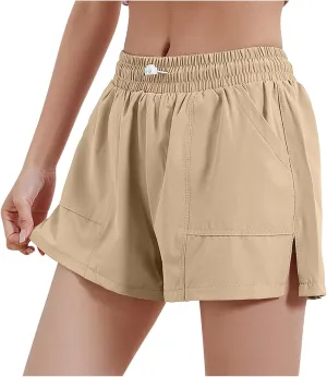 Loose Shorts for Women Lightweight Smooth Sports Breathable Quick Dry Short Pants Gym Running Athletic Tennis Skirt
