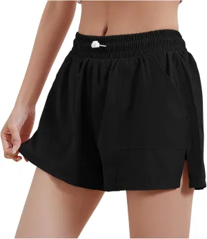 Loose Shorts for Women Lightweight Smooth Sports Breathable Quick Dry Short Pants Gym Running Athletic Tennis Skirt