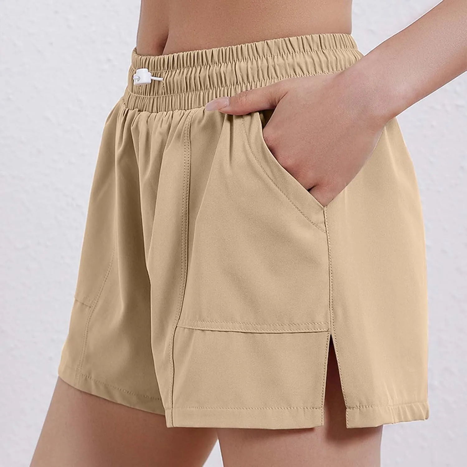 Loose Shorts for Women Lightweight Smooth Sports Breathable Quick Dry Short Pants Gym Running Athletic Tennis Skirt