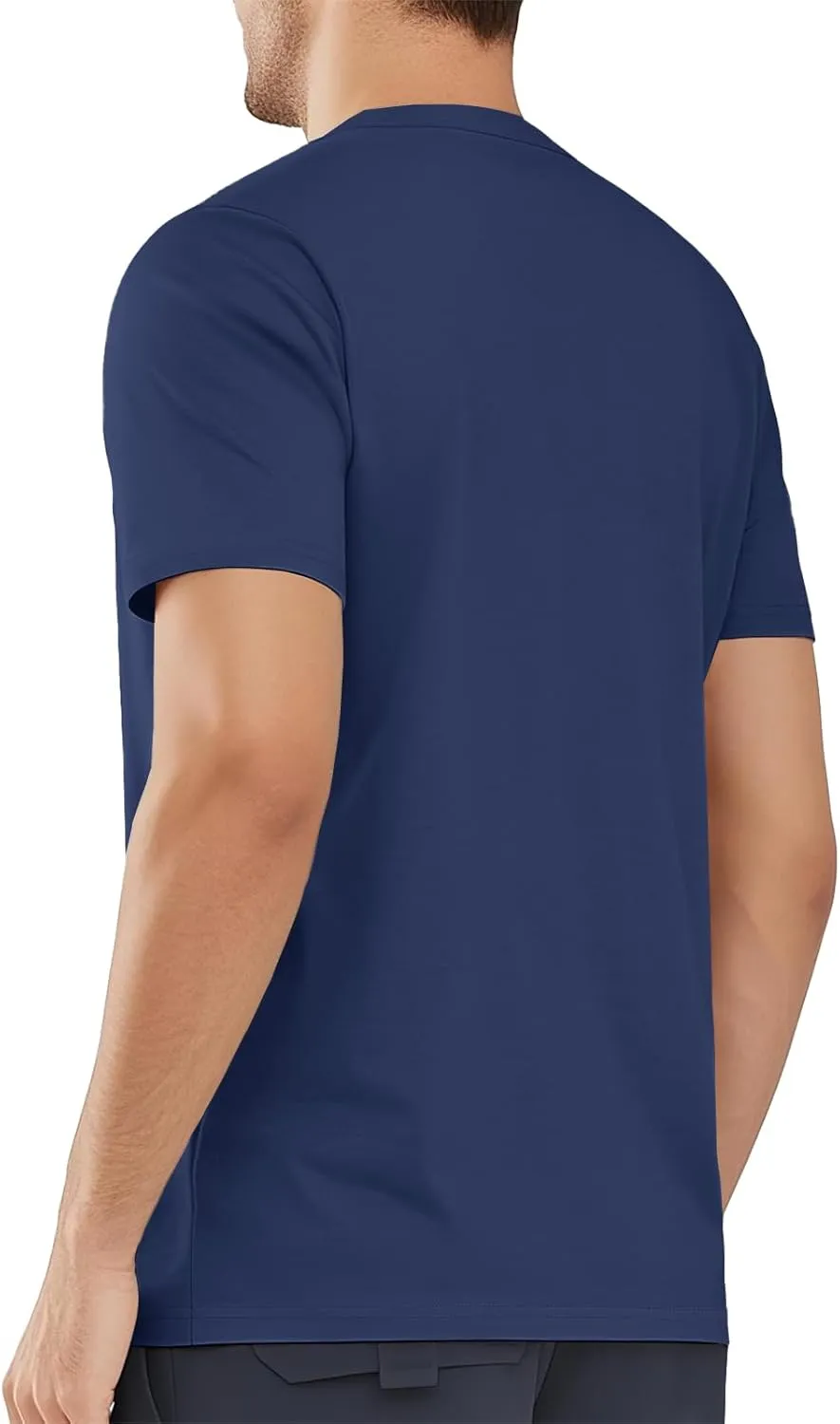 MAGNIVIT Men's Shirts Short Sleeve Cotton T-Shirt Basic Classic Casual Pullover Shirt